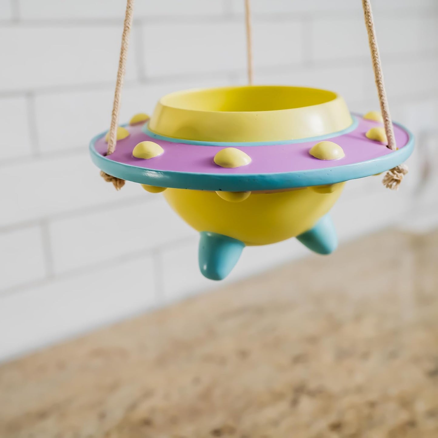 Rosie: UFO Hanging Plant Pot