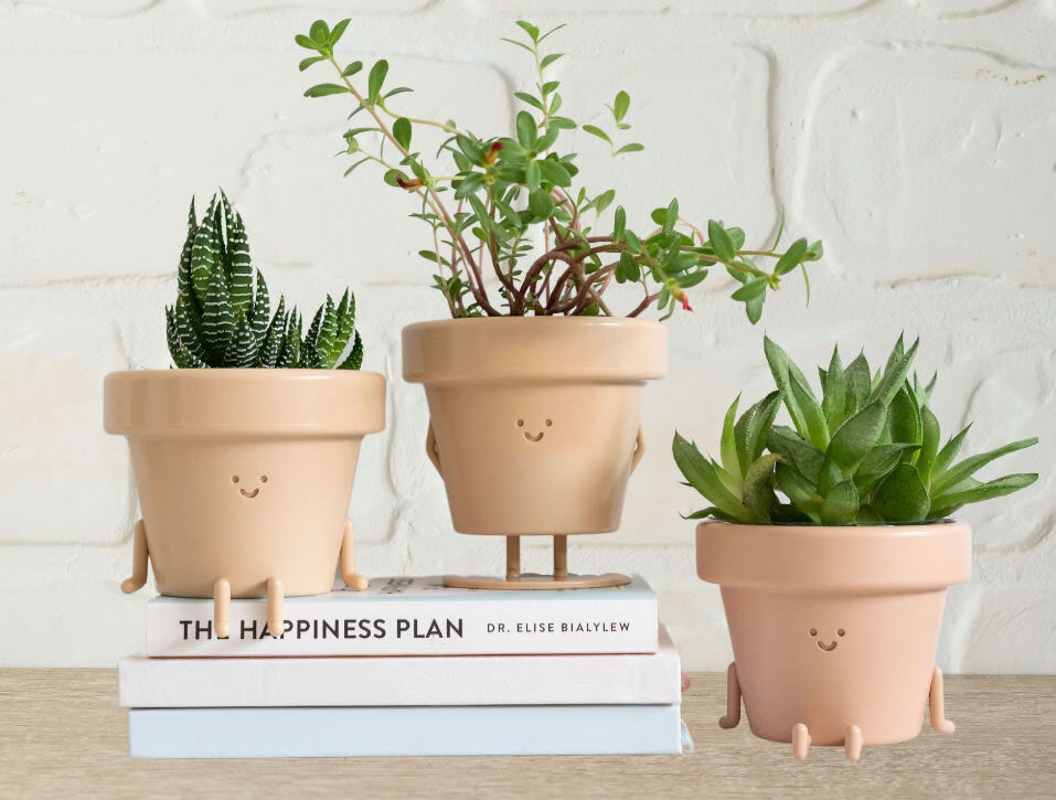 Original Earthlings - The Happiest Little Plant Pots On Earth   originalearthlings
